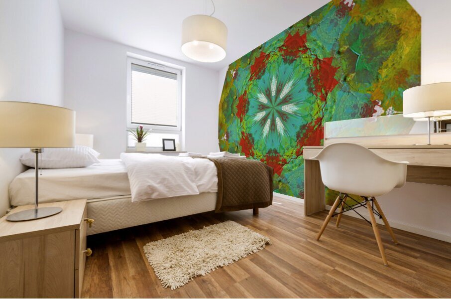 Kaleido58 Mural print