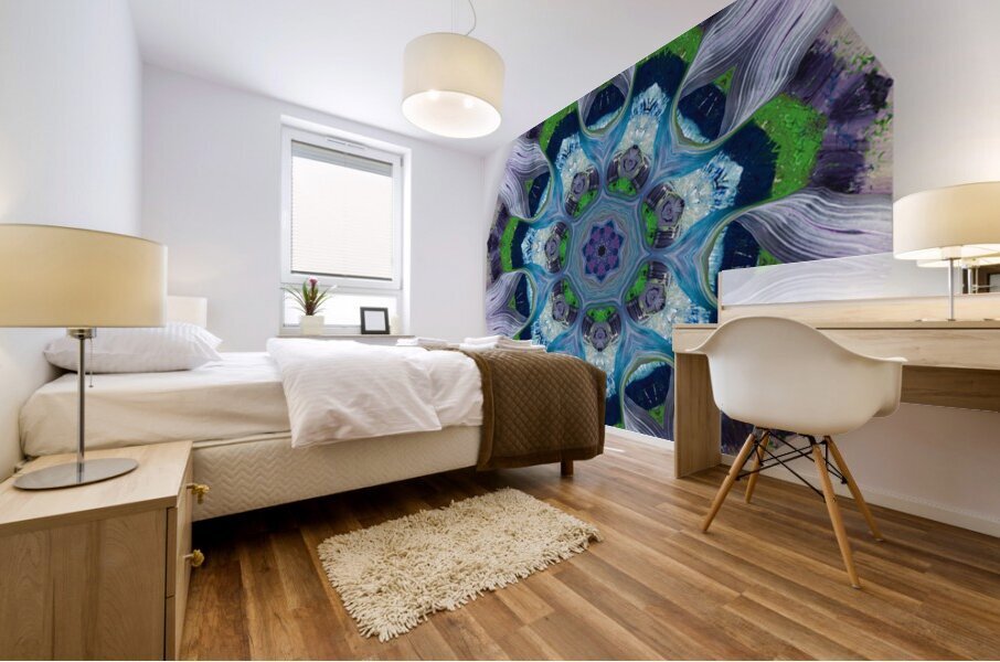 Kaleido11 Mural print