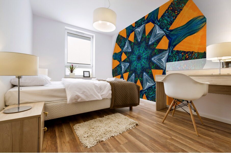 Kaleido12 Mural print