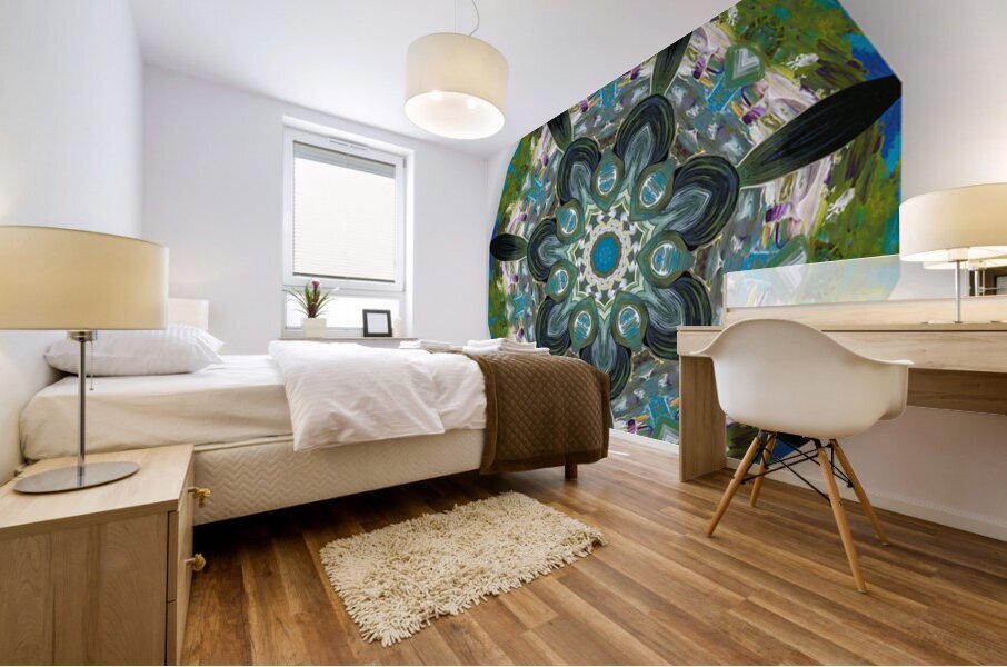 Kaleido8 Mural print