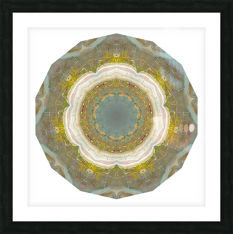 Kaleido39 Picture Frame print