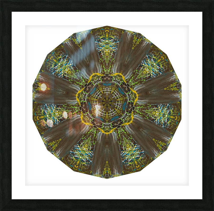 Kaleido59 Picture Frame print