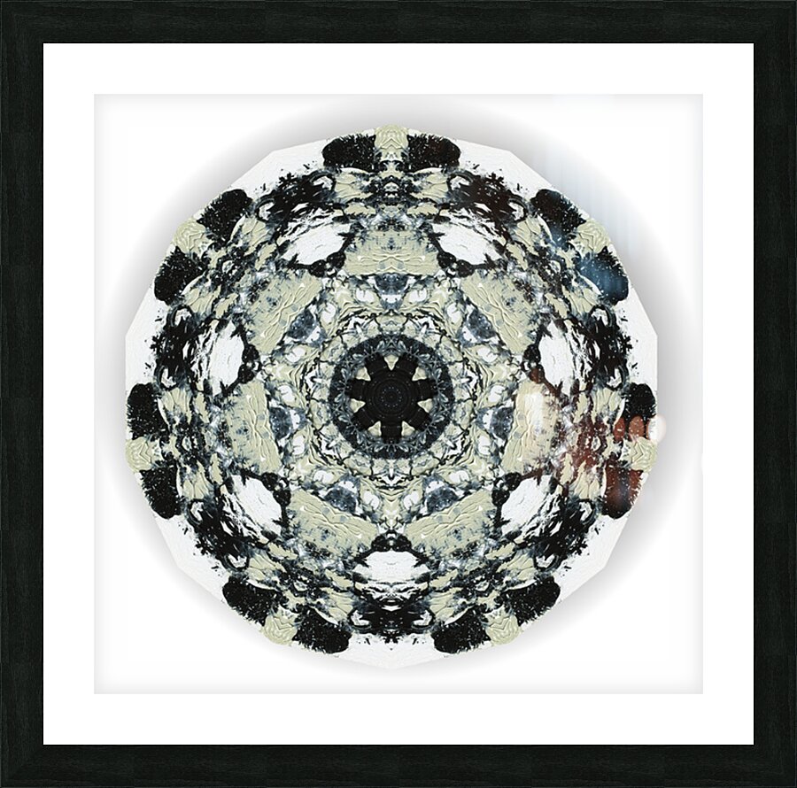 Kaleido22 Picture Frame print