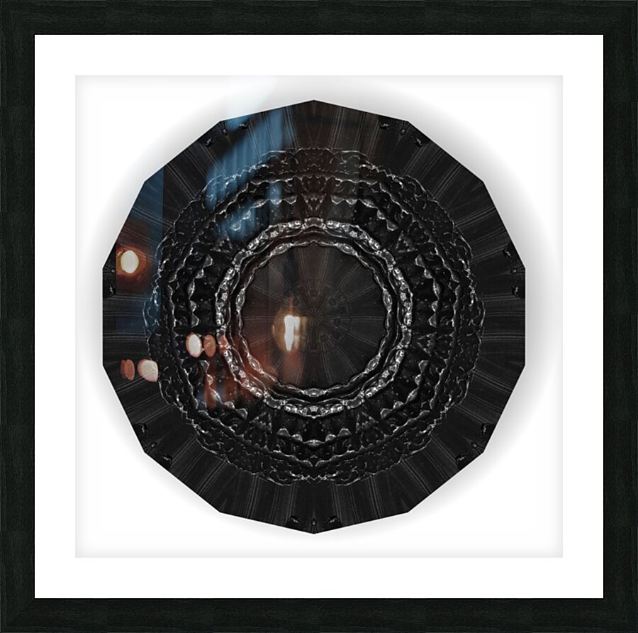 Kaleido23 Picture Frame print