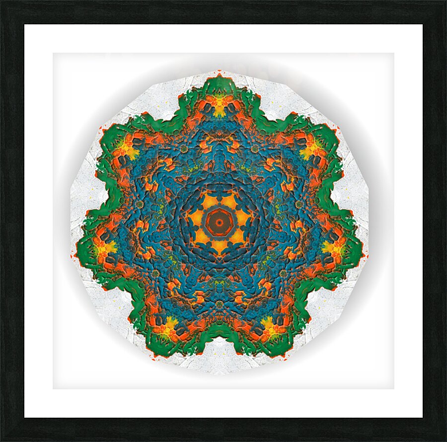 Kaleido20 Picture Frame print